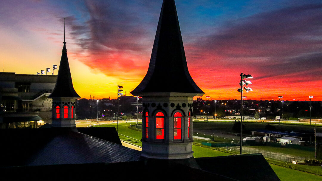 Derby morning sunrise